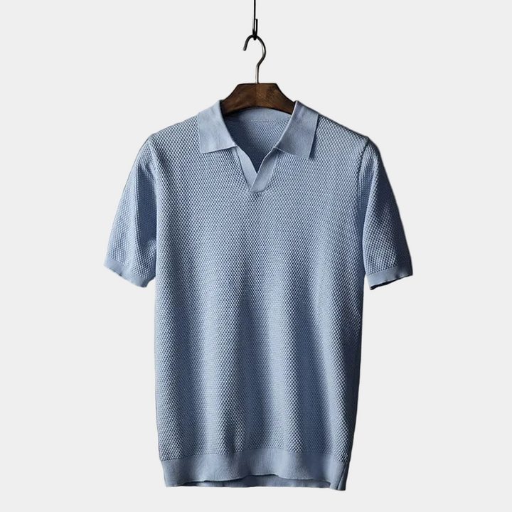 Polo homme Victor | Maille texturée & col classique 1