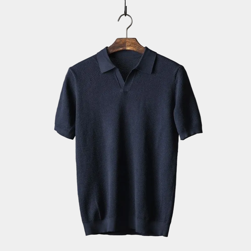Polo homme Victor | Maille texturée & col classique 2