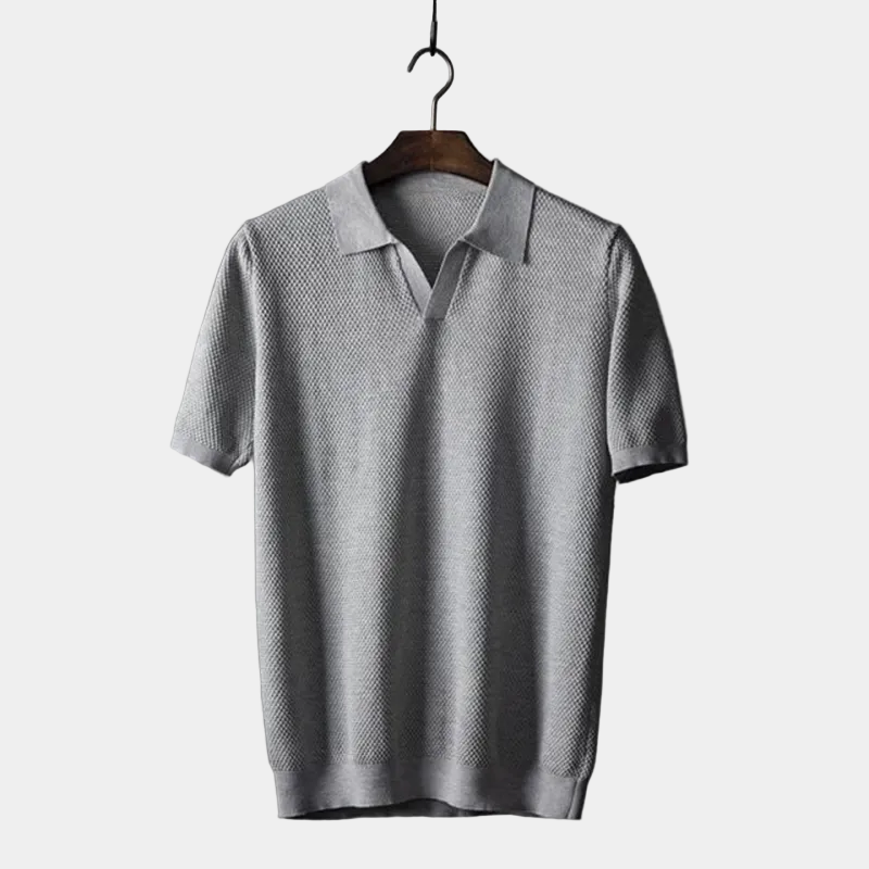 Polo homme Victor | Maille texturée & col classique 3