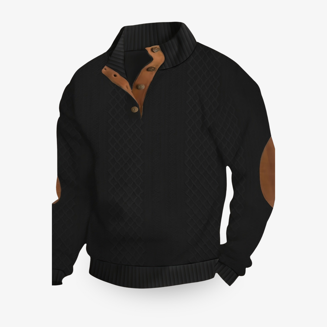 Pull Anton | Col Boutonné, Style Décontracté et Confortable 2