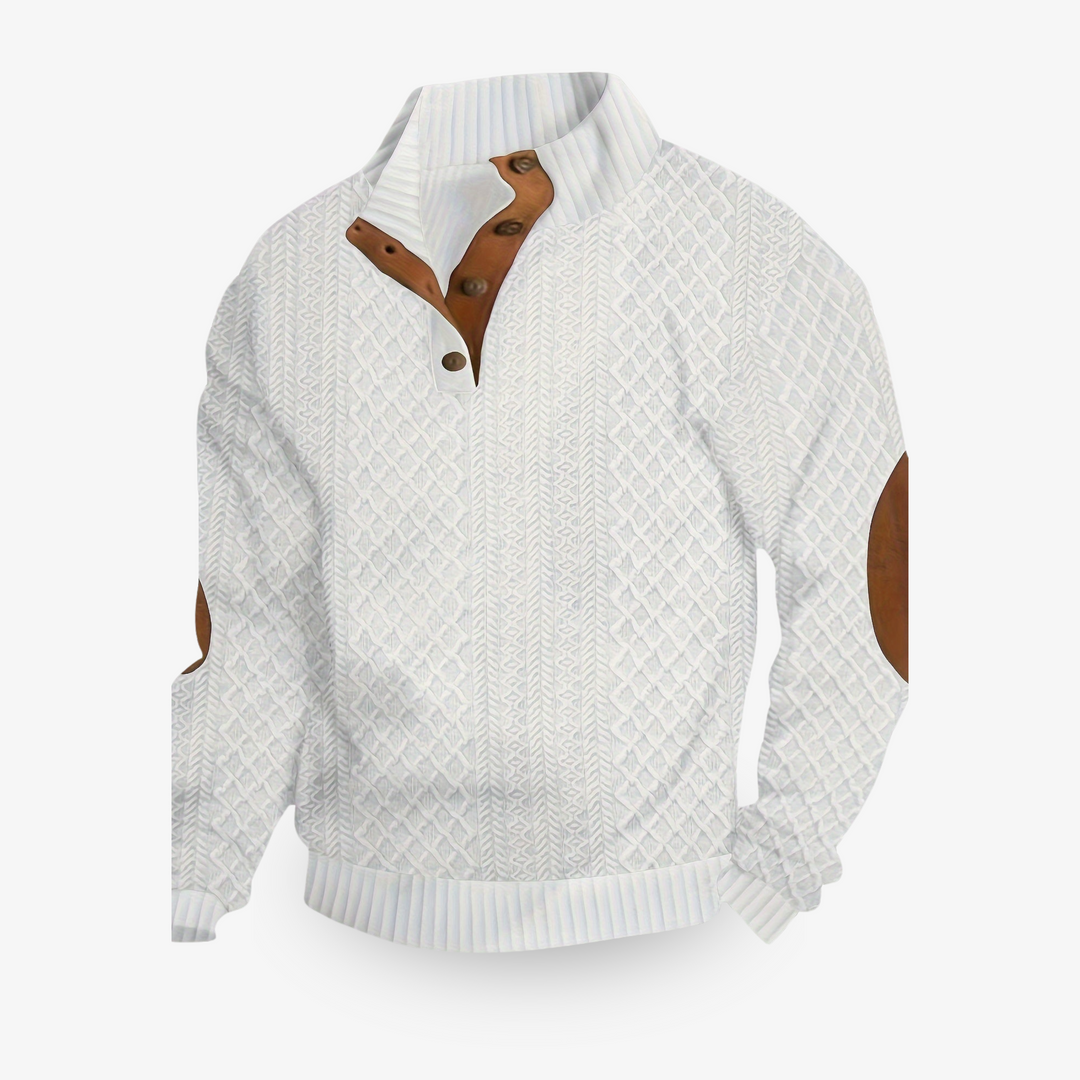 Pull Anton | Col Boutonné, Style Décontracté et Confortable 6