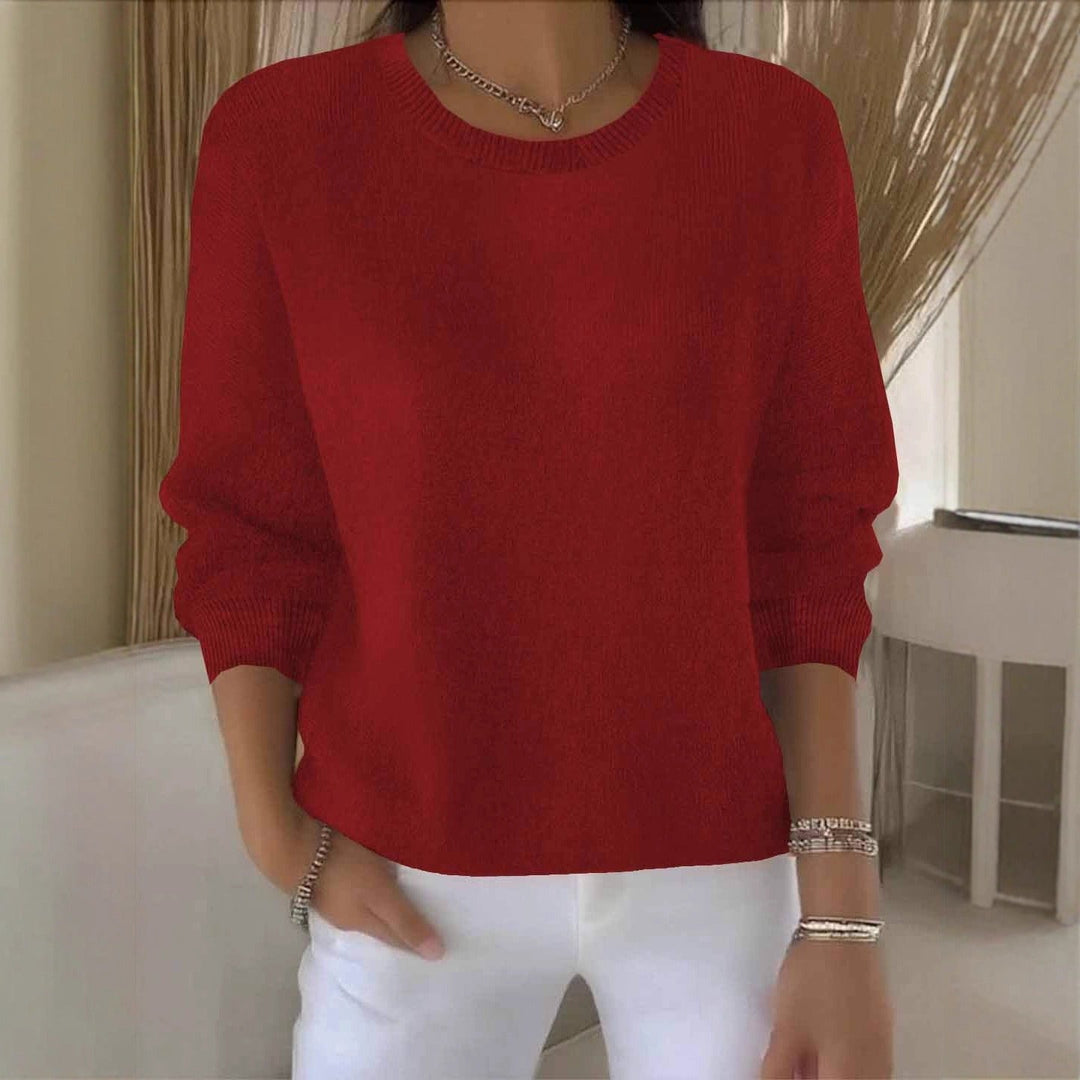 Pull Élégant Enveloppant | Tissu Doux, Coupe Fluide, Idéal pour Toutes Silhouettes 1