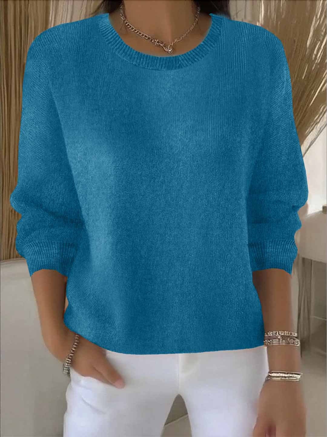 Pull Élégant Enveloppant | Tissu Doux, Coupe Fluide, Idéal pour Toutes Silhouettes 11