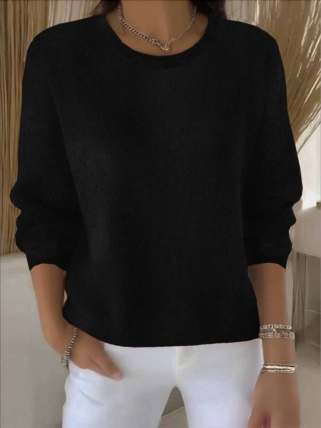 Pull Élégant Enveloppant | Tissu Doux, Coupe Fluide, Idéal pour Toutes Silhouettes 6