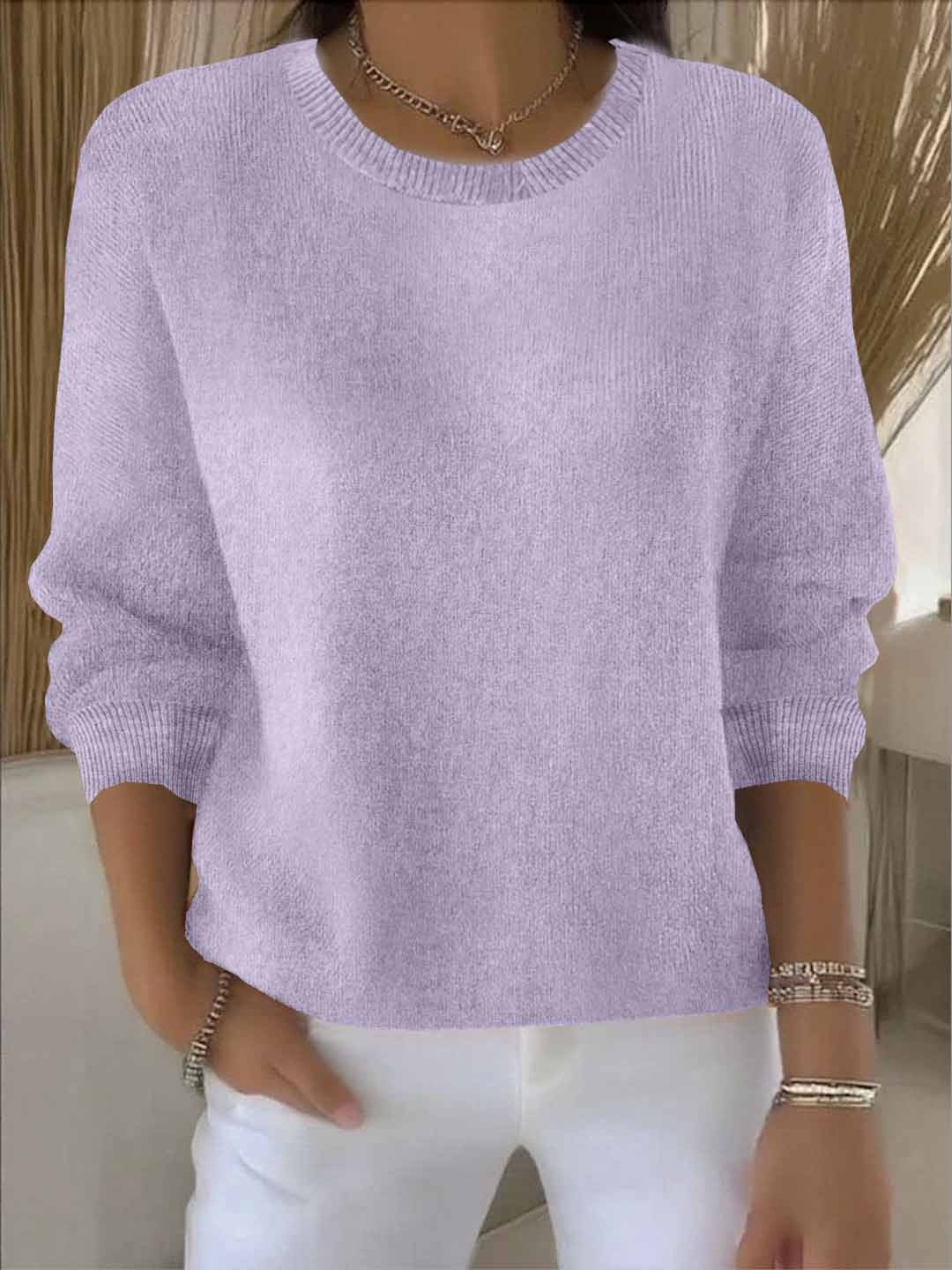 Pull Élégant Enveloppant | Tissu Doux, Coupe Fluide, Idéal pour Toutes Silhouettes 9