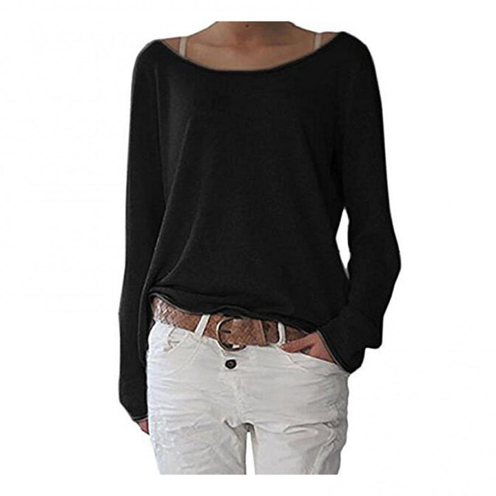 Pull Élina | Maille Fine & Col Rond Classique pour Femme 4