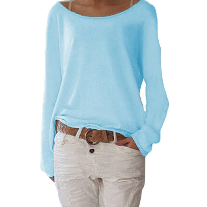 Pull Élina | Maille Fine & Col Rond Classique pour Femme 5