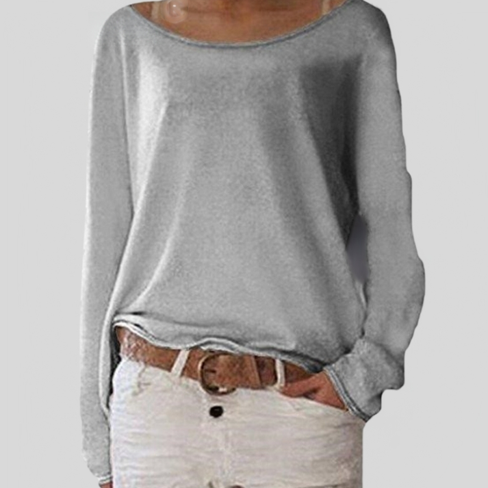 Pull Léger Livia | Col Rond Élégant & Confortable pour Femme 3