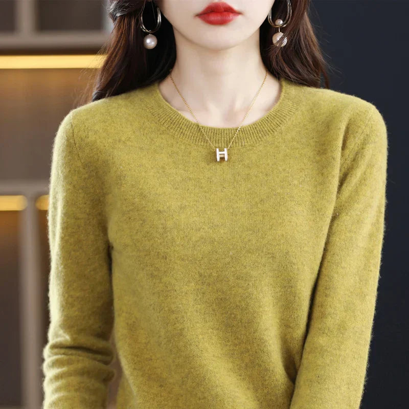 Pull Ophelia Femme | Cachemire Pur, Élégance Automne-Hiver 1