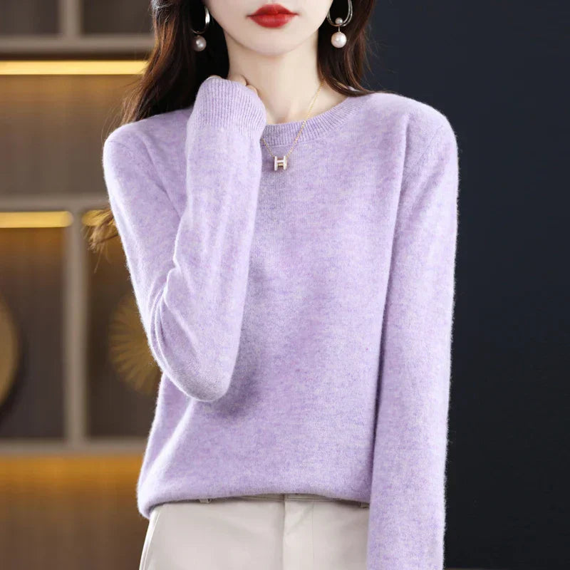Pull Ophelia Femme | Cachemire Pur, Élégance Automne-Hiver 11