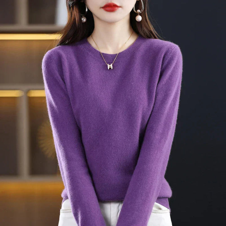 Pull Ophelia Femme | Cachemire Pur, Élégance Automne-Hiver 16