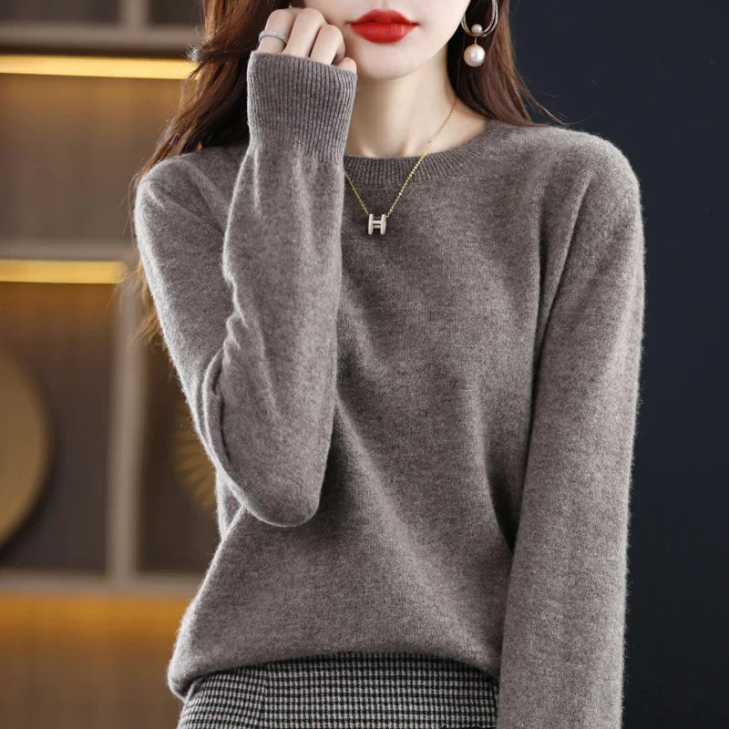 Pull Ophelia Femme | Cachemire Pur, Élégance Automne-Hiver 4