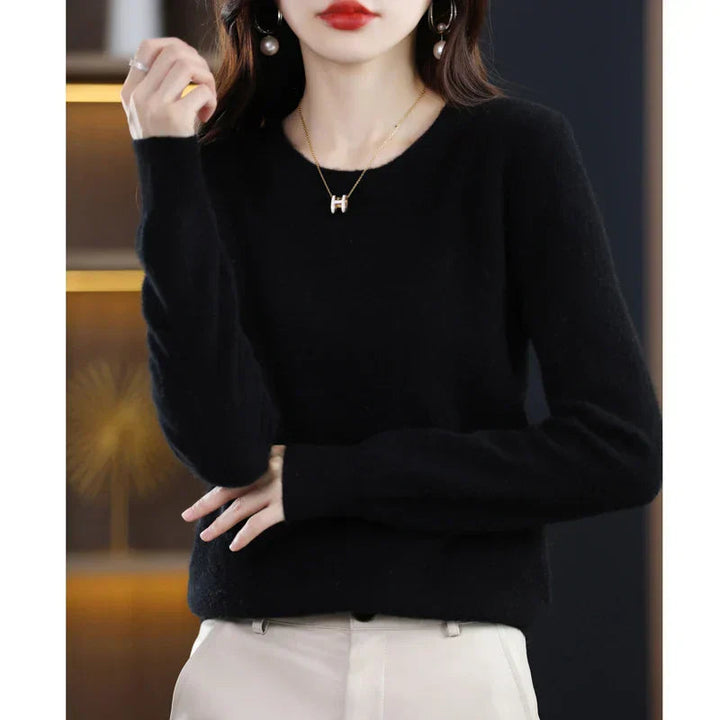 Pull Ophelia Femme | Cachemire Pur, Élégance Automne-Hiver 9