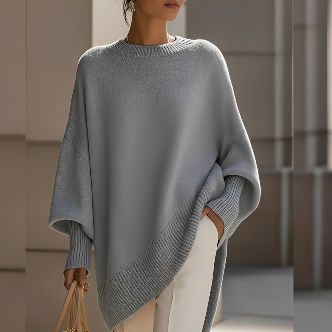 Pull Oversize Mia pour femmes | Col rond, coupe ample 1