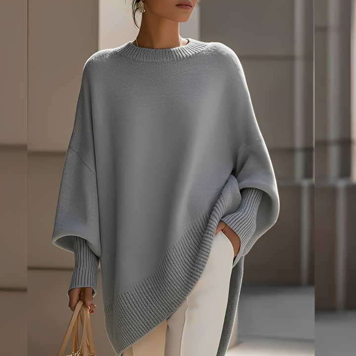 Pull Oversize Mia pour femmes | Col rond, coupe ample 1