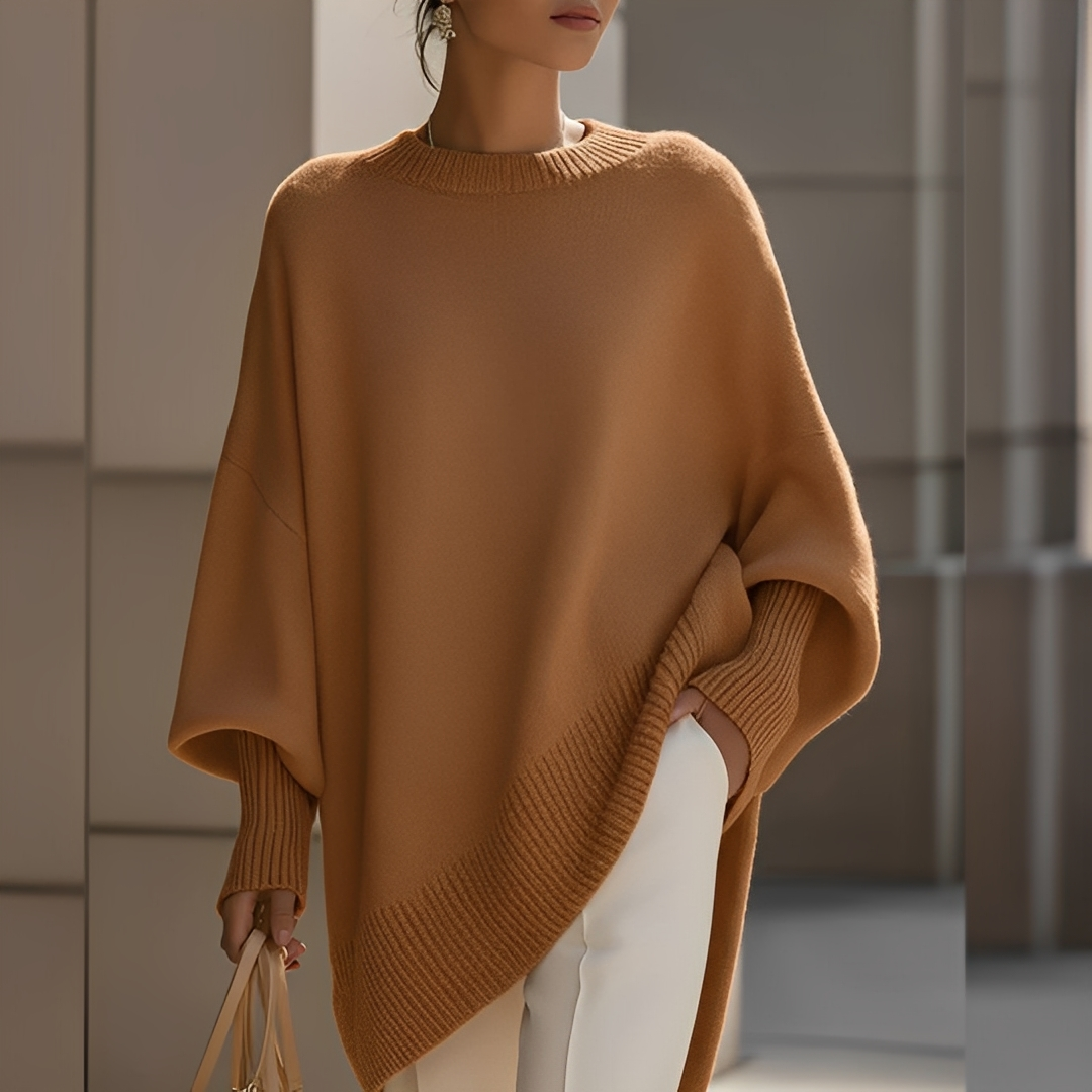 Pull Oversize Mia pour femmes | Col rond, coupe ample 2