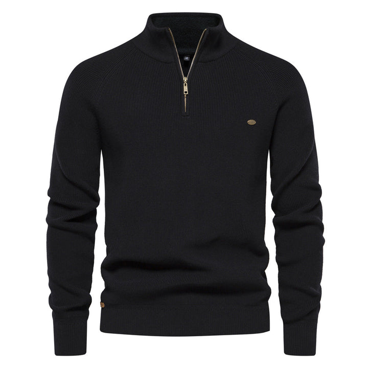 Pull automnal Liora | Mélange de coton doux & design intemporel 0