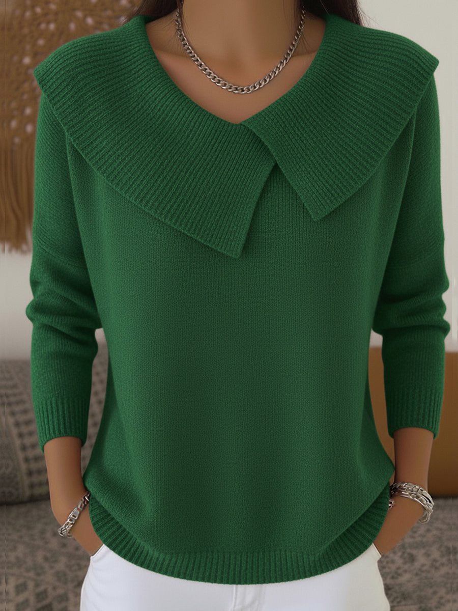 Pull en laine Moreau | Col classique & coupe ample pour homme 0