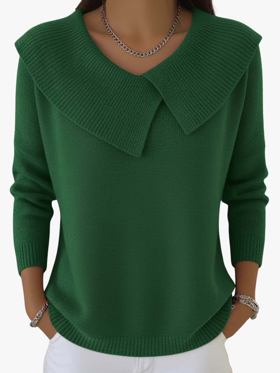 Pull en laine Moreau | Col classique & coupe ample pour homme 1
