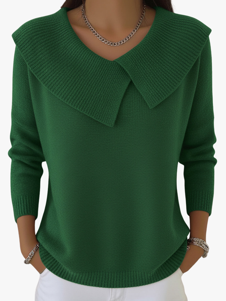 Pull en laine Moreau | Col classique & coupe ample pour homme 1