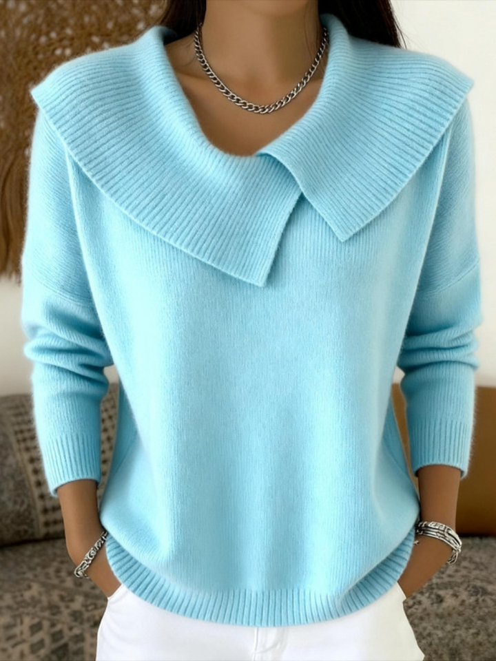 Pull en laine Moreau | Col classique & coupe ample pour homme 4