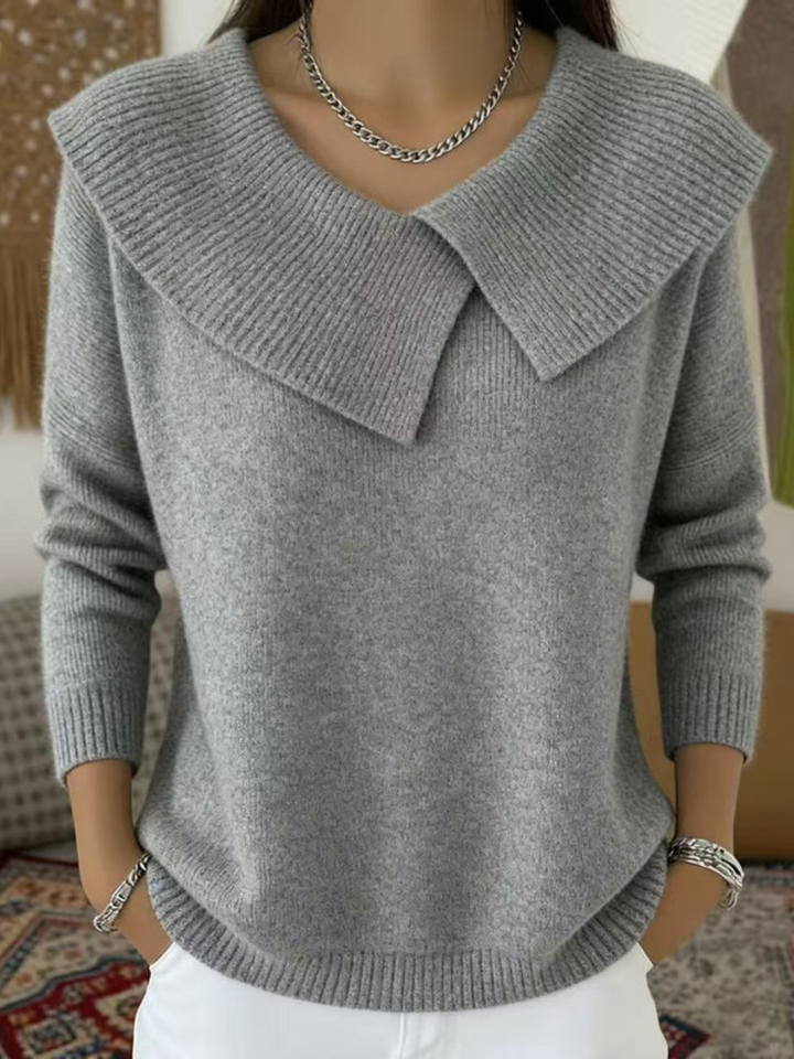 Pull en laine Moreau | Col classique & coupe ample pour homme 6