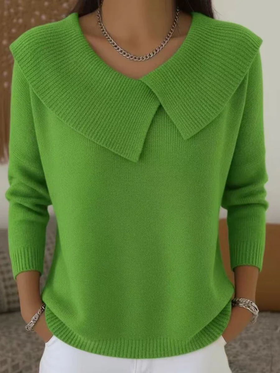Pull en laine Moreau | Col classique & coupe ample pour homme 7