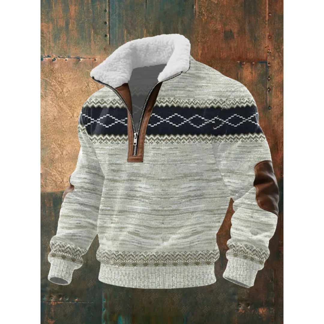 Pull en polaire Laurent | Col haut, confort optimal pour homme 12