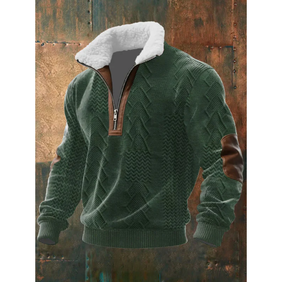 Pull en polaire Laurent | Col haut, confort optimal pour homme 3