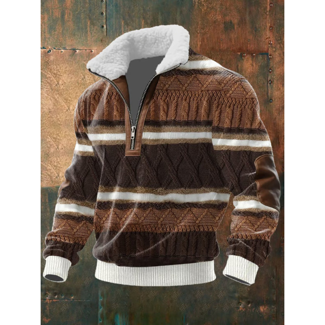 Pull en polaire Laurent | Col haut, confort optimal pour homme 9