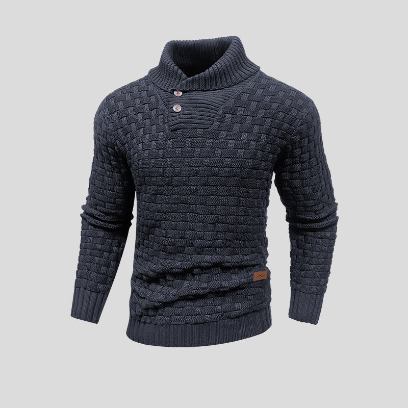 Pull thermique Pierre | Tricot élégant en acrylique et laine, coupe confortable 6