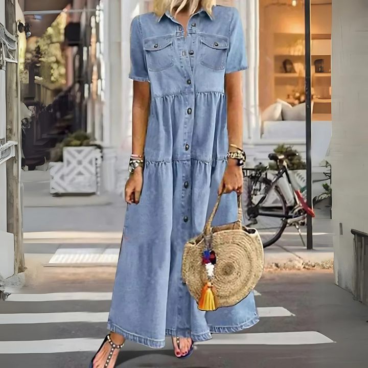 Robe Ainsley | Coupe Classique Effet Lissant Ventre, Élégance Intemporelle 1