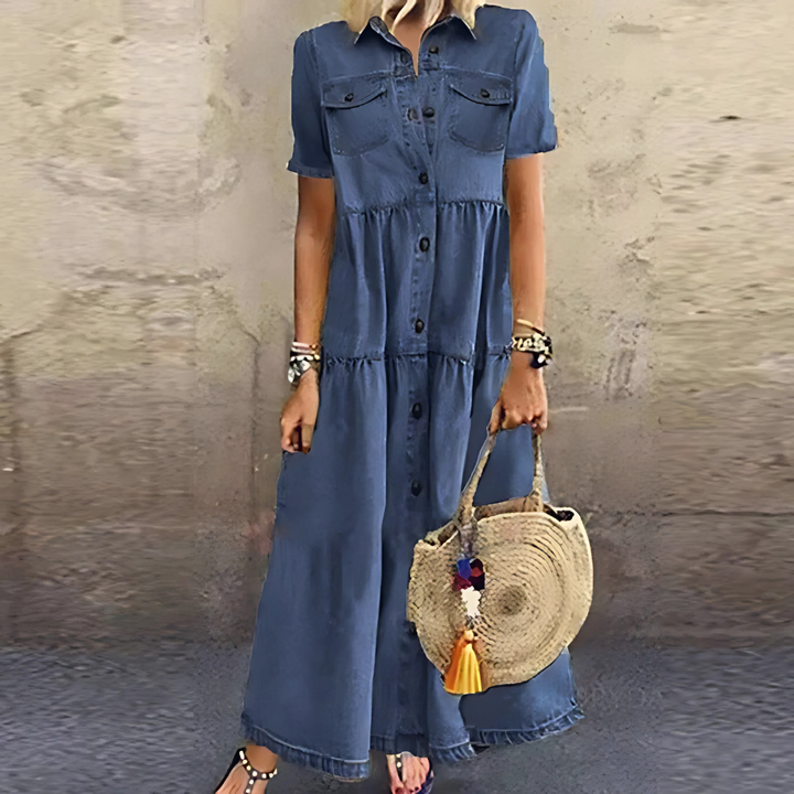 Robe Ainsley | Coupe Classique Effet Lissant Ventre, Élégance Intemporelle 2