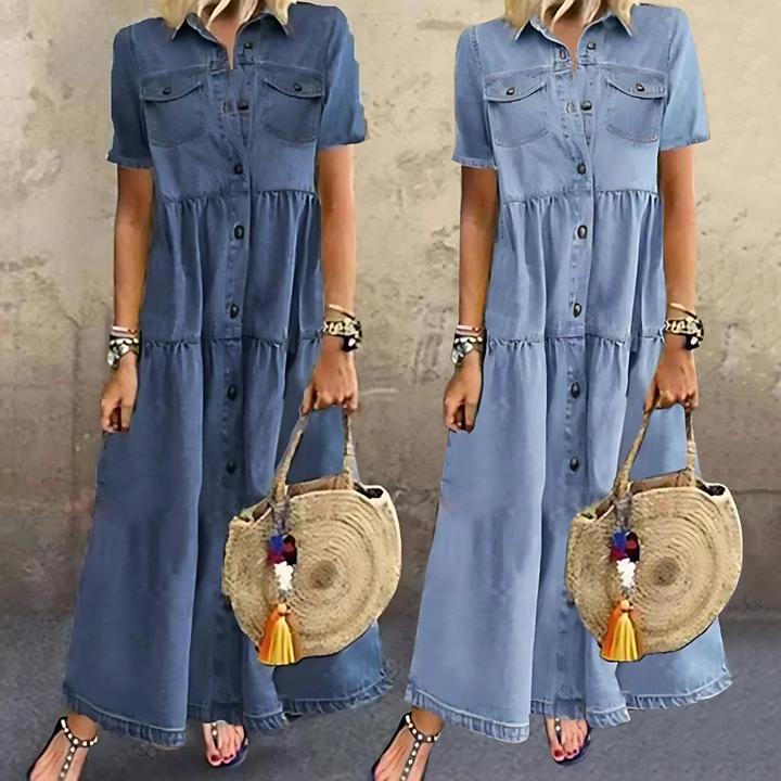 Robe Ainsley | Coupe Classique Effet Lissant Ventre, Élégance Intemporelle 3
