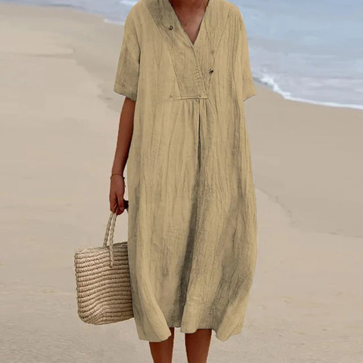 Robe Frida | Style boho fluide en tissu léger et respirant 2