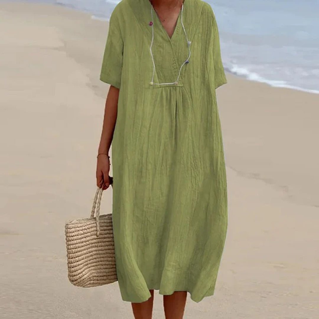 Robe Frida | Style boho fluide en tissu léger et respirant 3