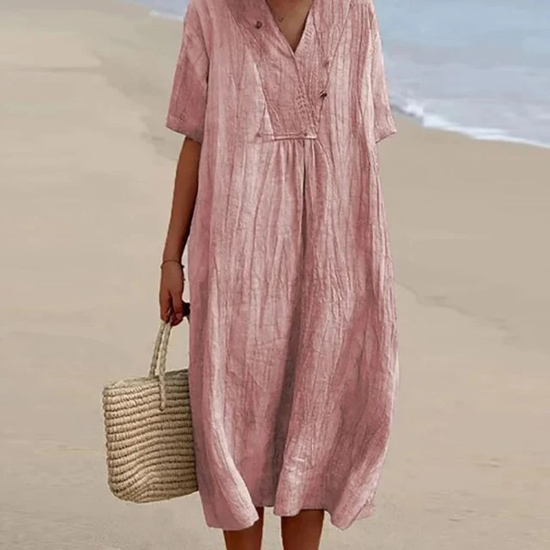 Robe Frida | Style boho fluide en tissu léger et respirant 4