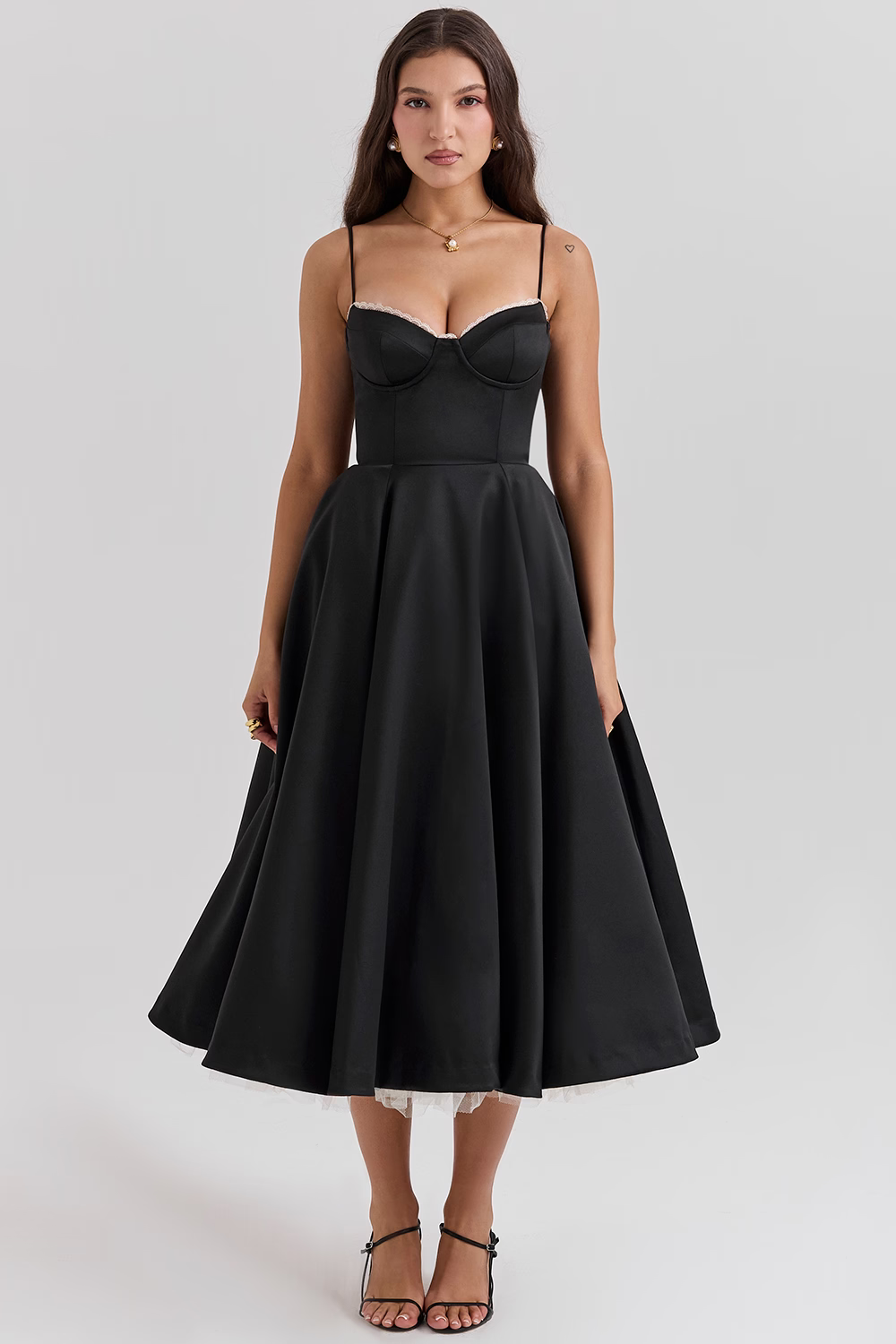 Robe Longue Elodie Femme | Élégante et Fluide en Polyester, Parfaite pour Soirées d'Été 10