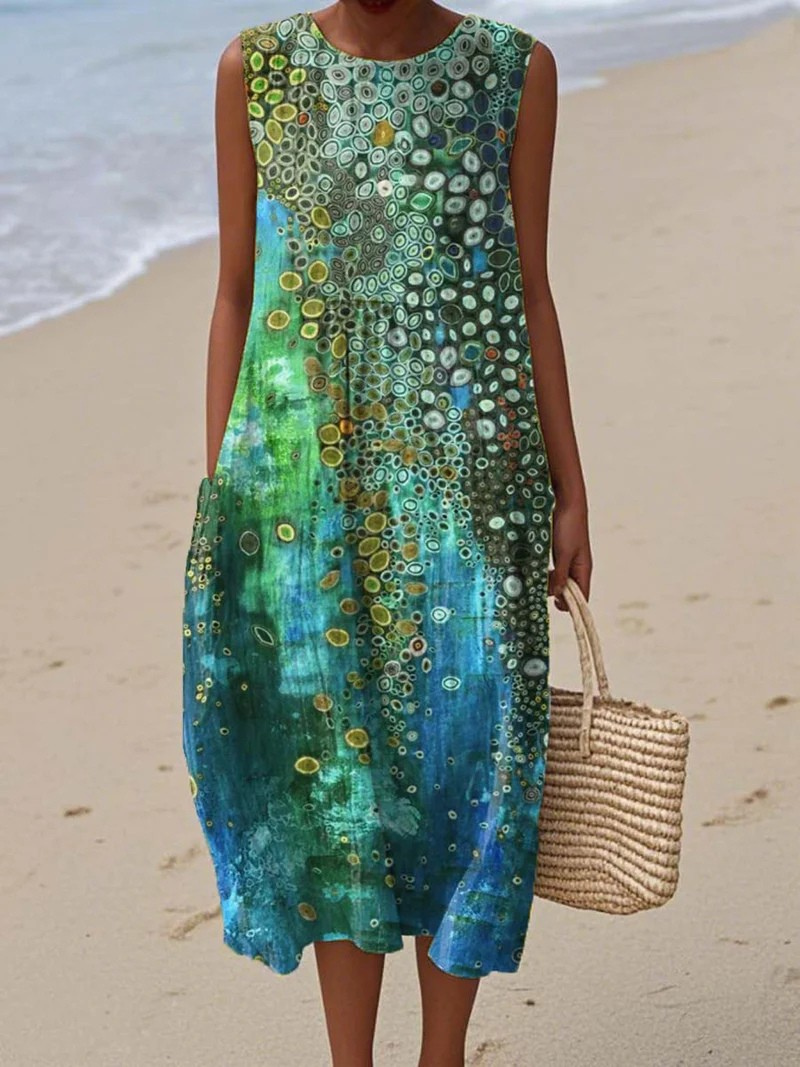 Robe Soleil | Robe de loisirs légère et élégante pour l'été 0
