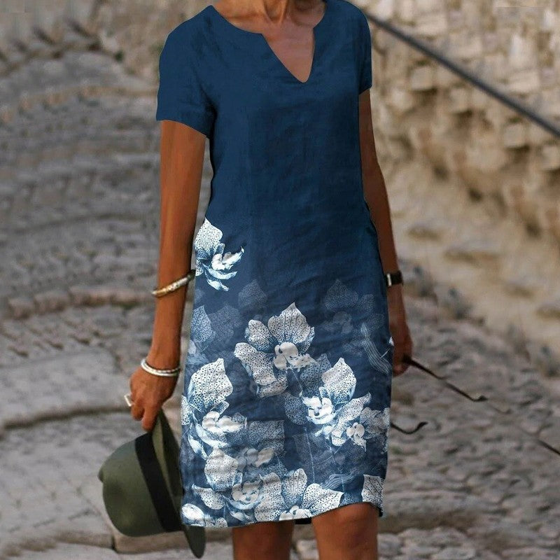 Robe d'été Isabelle | Tissu léger, design fleuri chic pour femmes 1