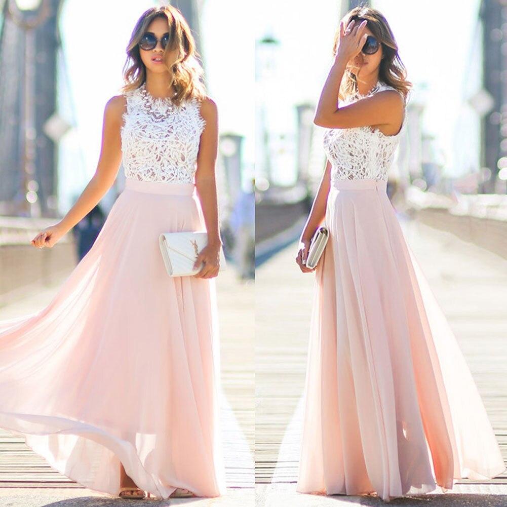 Robe d'été Lila | Dentelle délicate, coupe fluide pour femmes 0