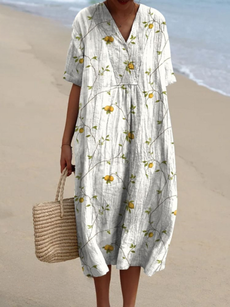 Robe d'été Ophélie | Imprimé Floral, Coupe Fluide pour Femmes 11