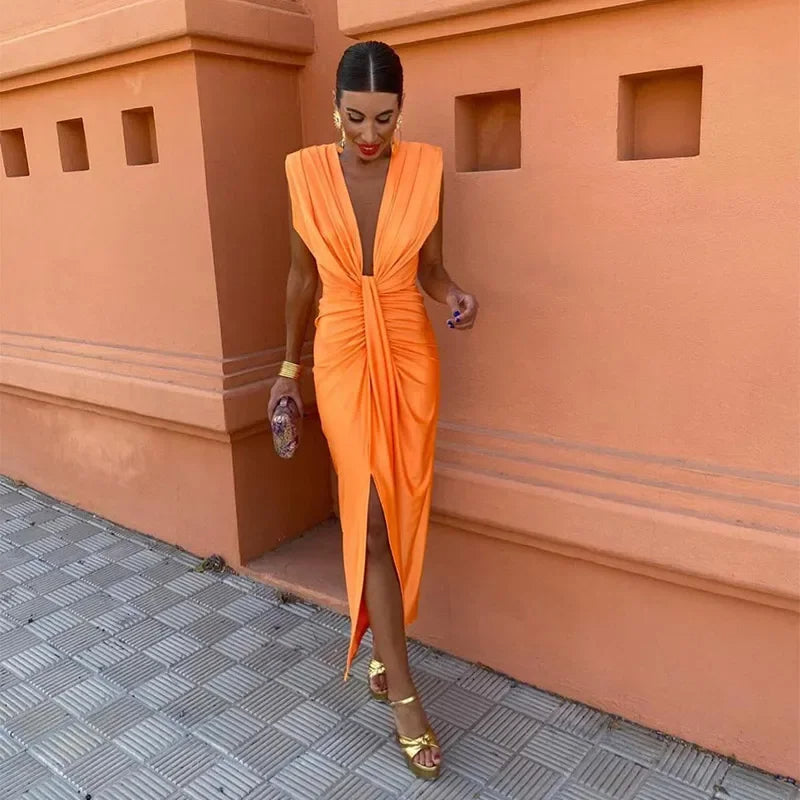 Robe de soirée Livia | Design moderne & coupe ajustée en polyester 1