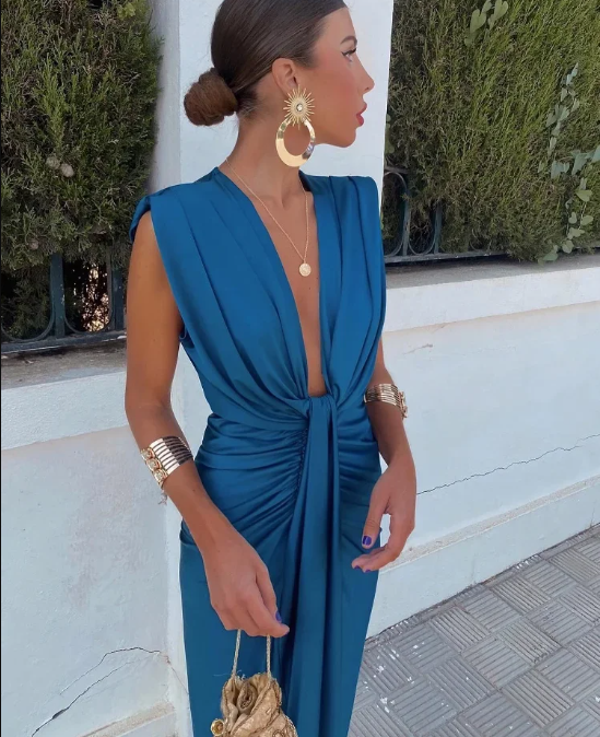 Robe de soirée Livia | Design moderne & coupe ajustée en polyester 3