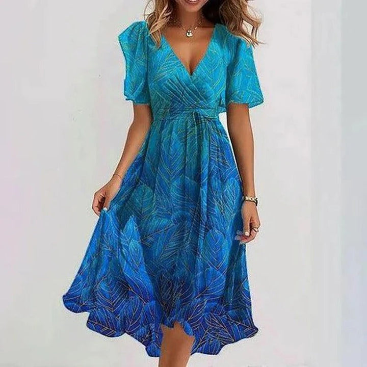Robe de soirée longue élégante Mira | Couleurs vives & coupe ajustée 3