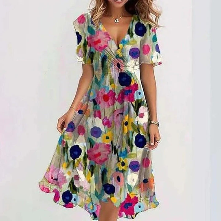 Robe de soirée longue élégante Mira | Couleurs vives & coupe ajustée 7