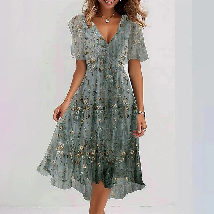 Robe de soirée longue élégante Mira | Couleurs vives & coupe ajustée 9
