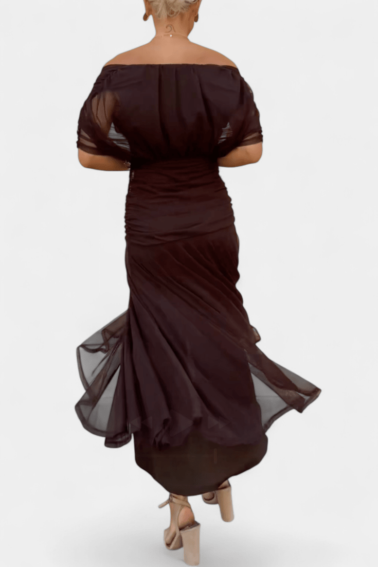 Robe longue Fleurine | Imprimé floral élégant pour femme, idéale pour soirées d'été 5