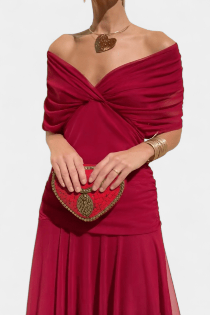 Robe longue Fleurine | Imprimé floral élégant pour femme, idéale pour soirées d'été 9
