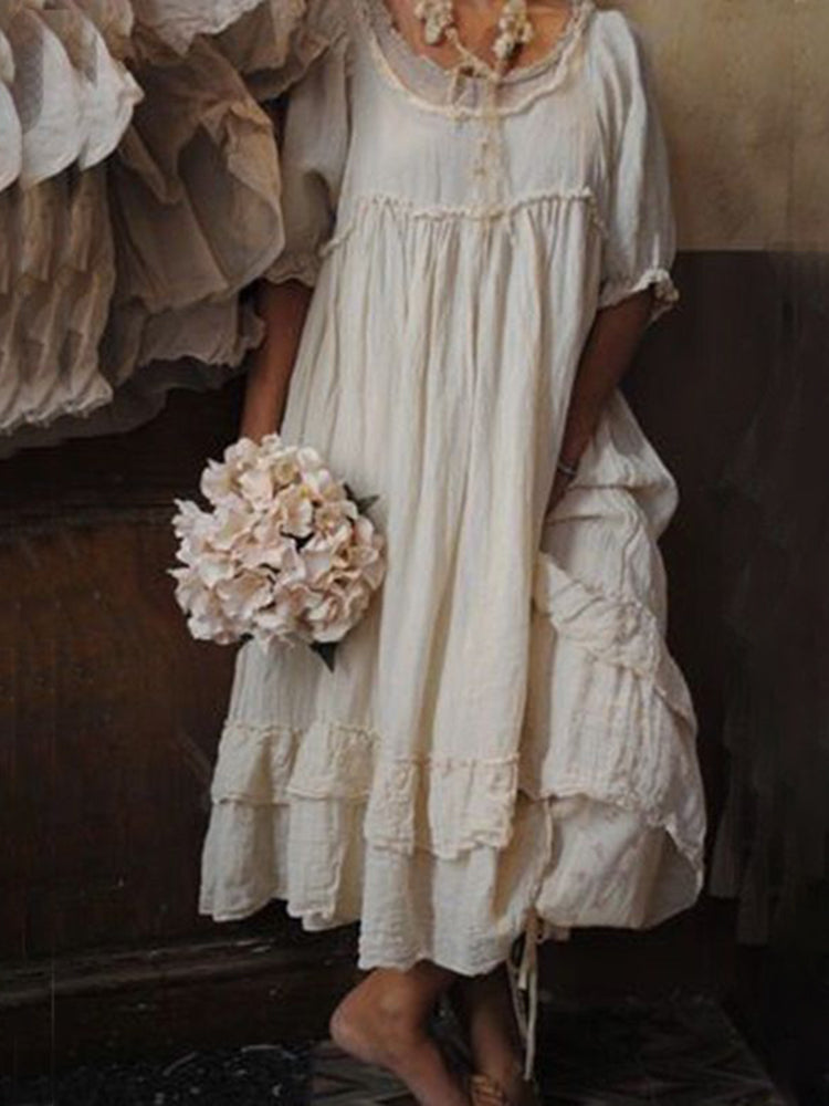 Robe longue Mhelosé | Élégance et légèreté, parfaite pour soirées et occasions spéciales 0